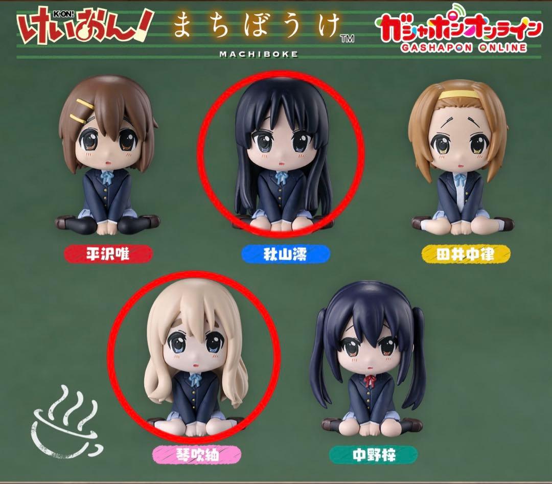 けいおん！ フィギュアセット 秋山澪 琴吹紬 - メルカリ