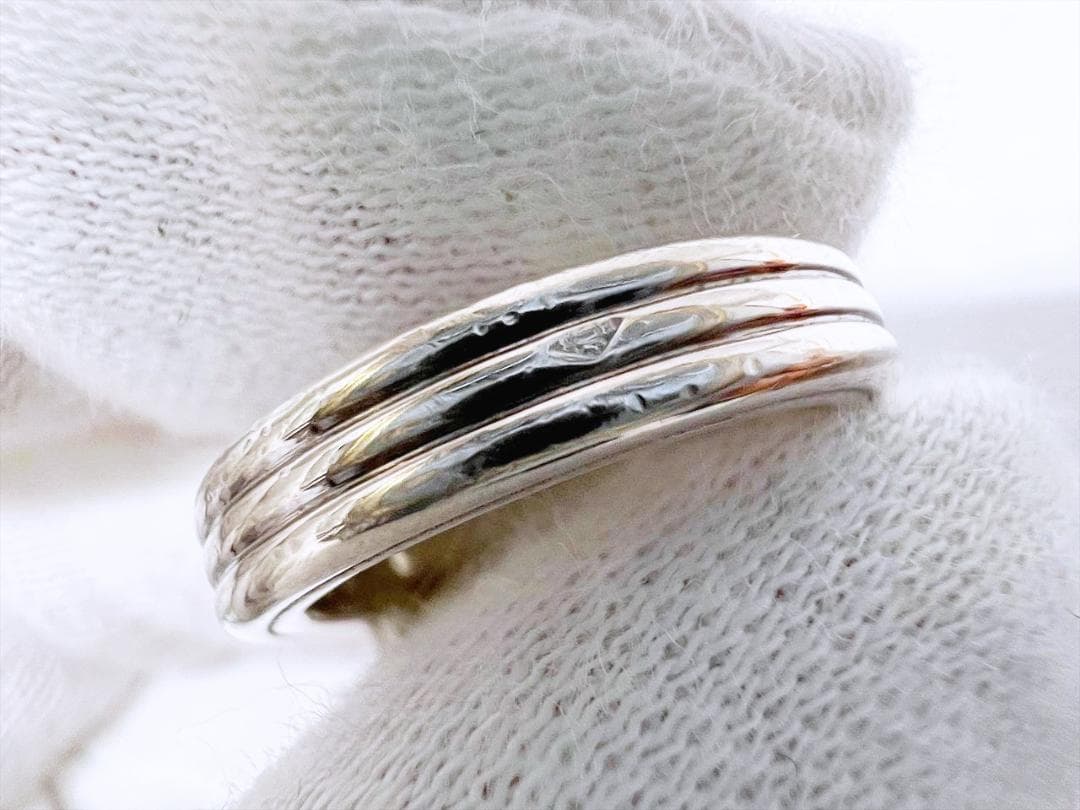 美品　エルメス　シェーヌダンクル24　SV925　リング　指輪　51　約11号