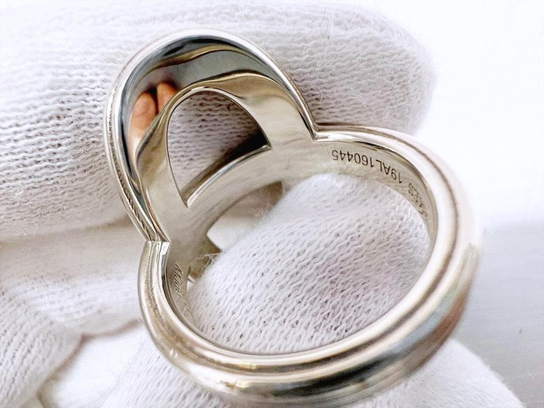 美品　エルメス　シェーヌダンクル24　SV925　リング　指輪　51　約11号