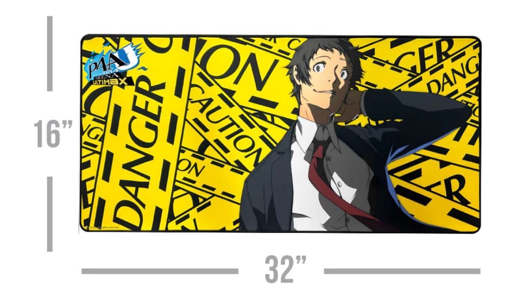 ペルソナ4 足立透 デスクマット ペルソナQ ペルソナQ2 デスクマット