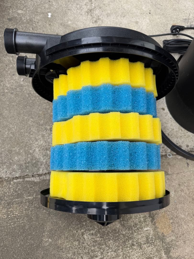 錦鯉 濾過槽 ろ材 自動 こいこいアクア フィルター 大型 - メルカリ