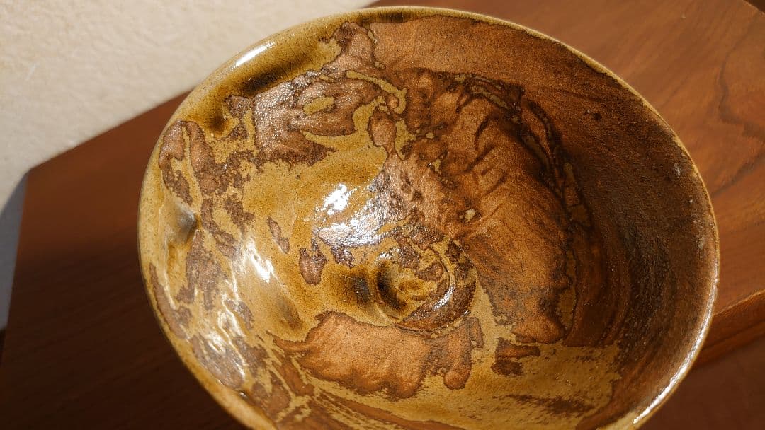 黄瀬戸　抹茶碗　茶道具　菓子鉢　蔵出し　アンティーク抹茶碗　１客