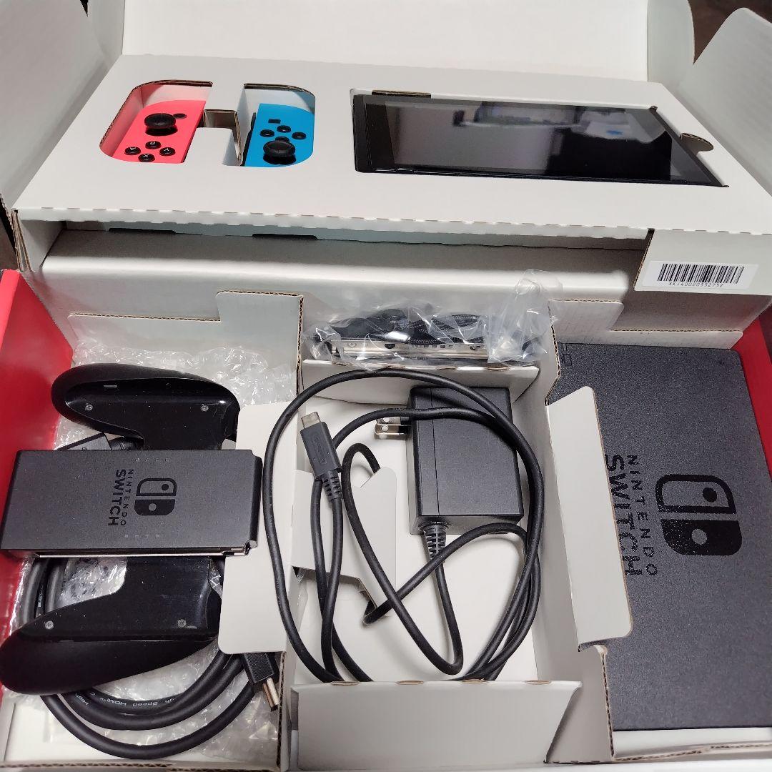 Nintendo Switch + ゲーム+SDカード+保護フィルム