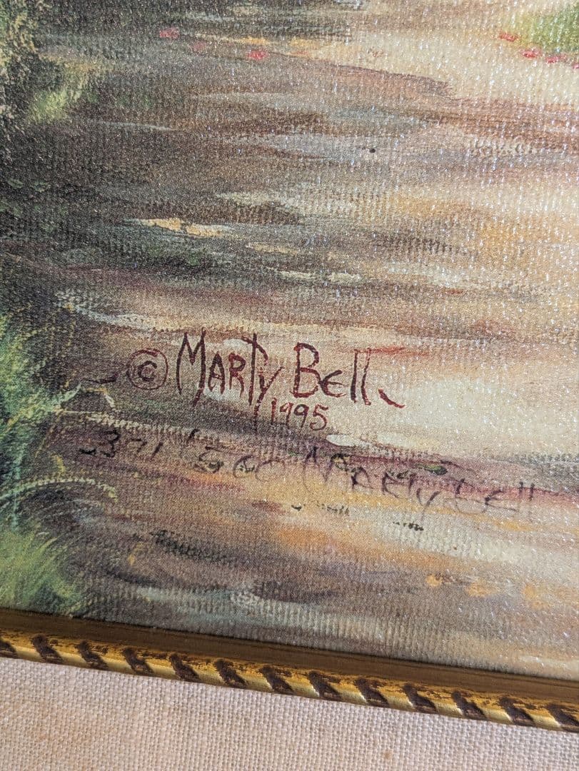 Marty Bell『Rose Bower Cottage』限定品・証明書付き