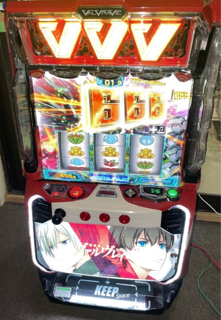 実機 三共 L革命機ヴァルヴレイヴD＋スマスロ用ユニット メイン