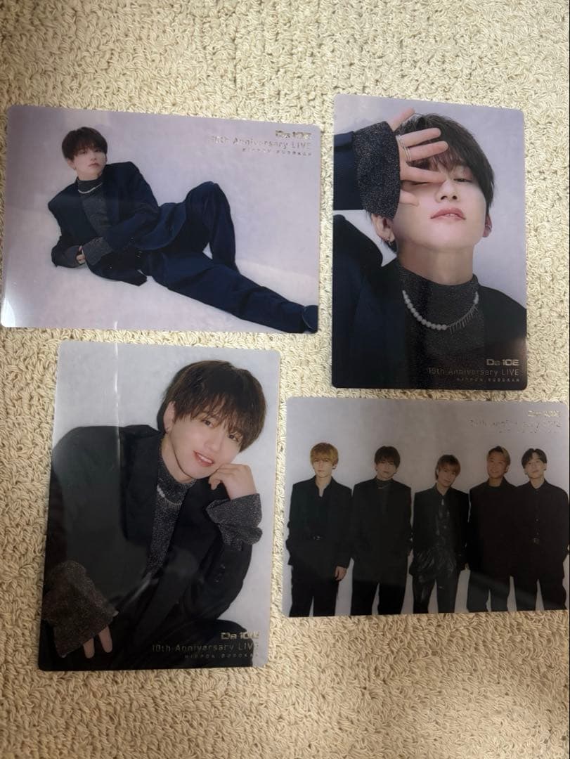 Da-iCE 10th Anniversary 花村想太 クリアカード - メルカリ