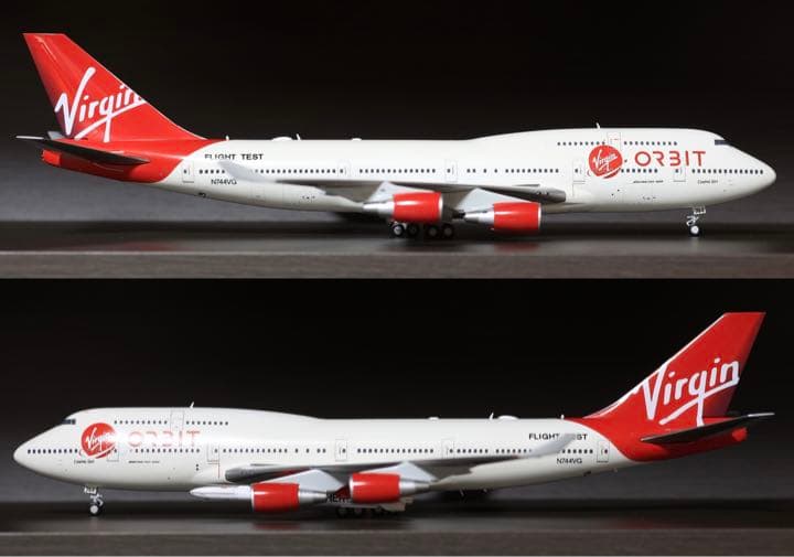 VIRGIN ORBIT B747 400 1/200 1/400 Jcwings ヴァージンオービット
