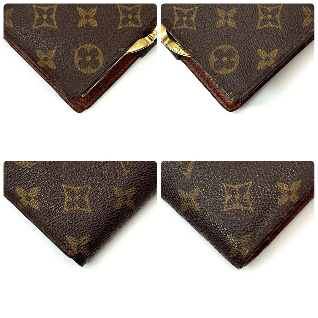 良品 ルイヴィトン モノグラム ポルトモネ ビエ ヴィエノワ がま口 財布