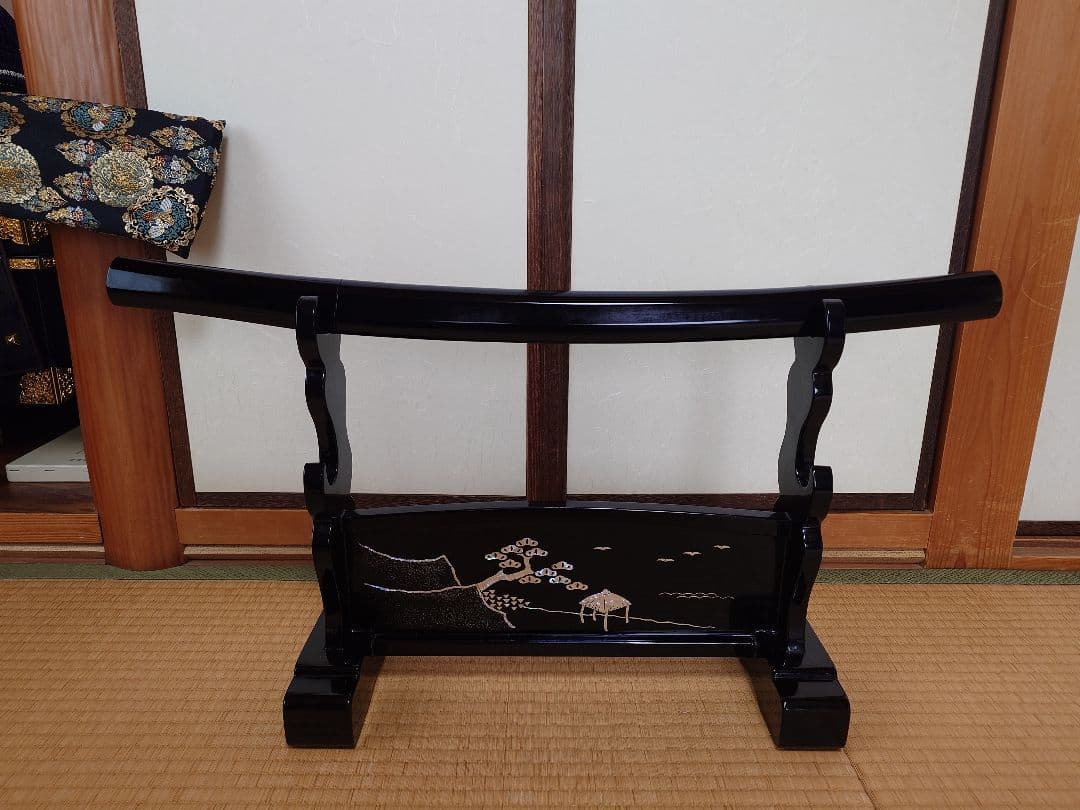 くまぽんぬ 【華小刀・刀掛けセット】