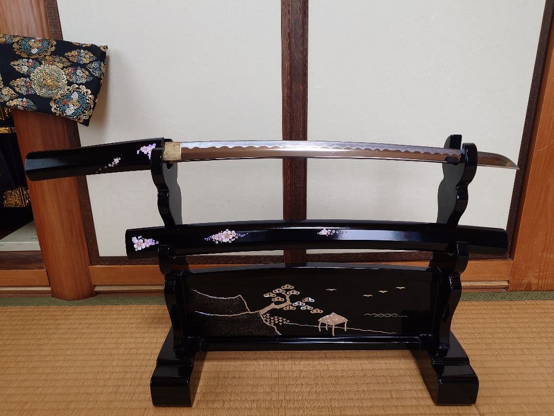 くまぽんぬ 【華小刀・刀掛けセット】