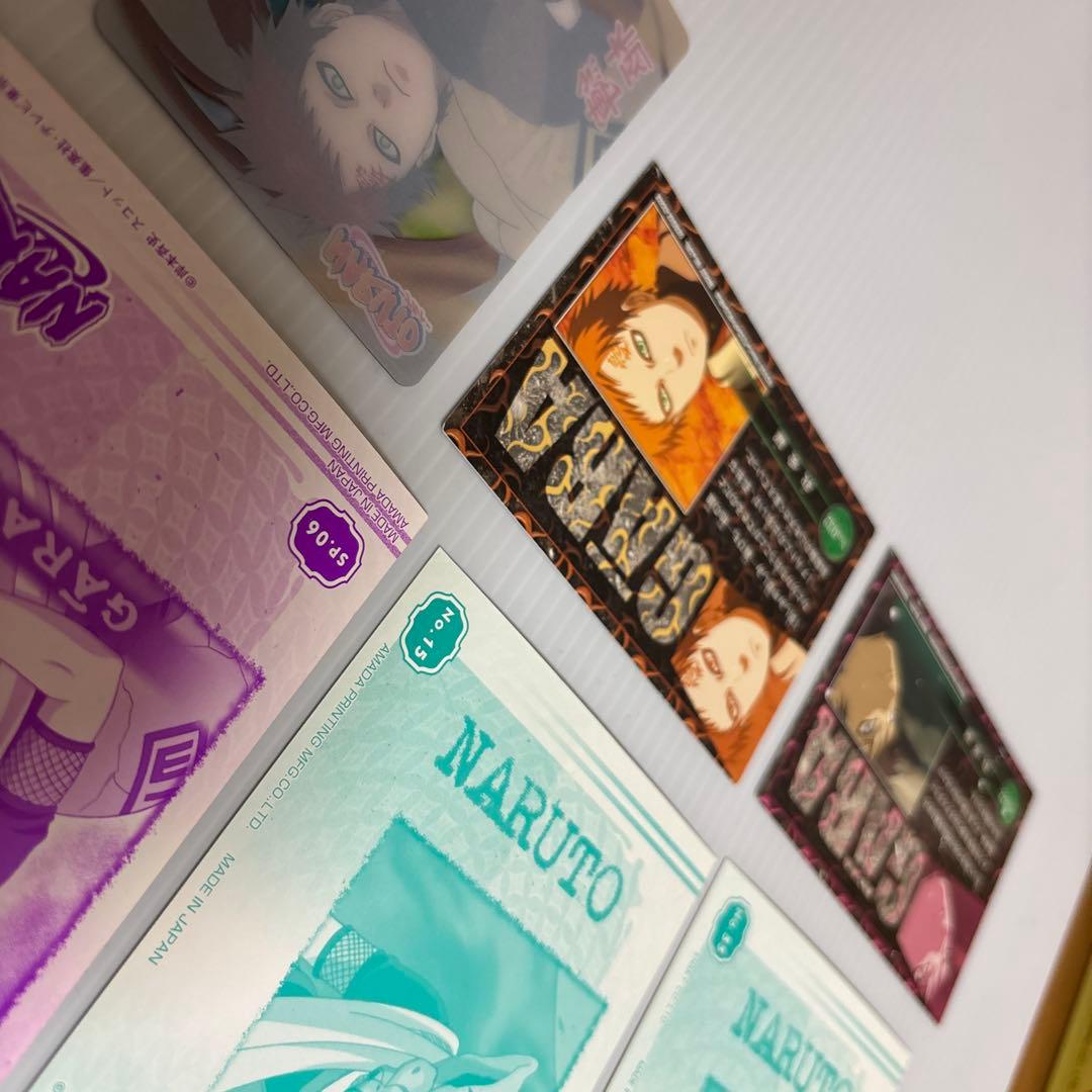 NARUTO ナルト 我愛羅 ガアラ ブロマイド 6枚セット