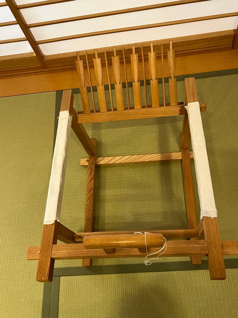 組紐台　くみひも台　綾竹台　へら付き