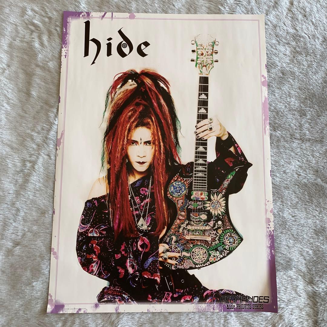 X JAPAN hide フェルナンデス ポスター 非売品 フェルナンデス hide