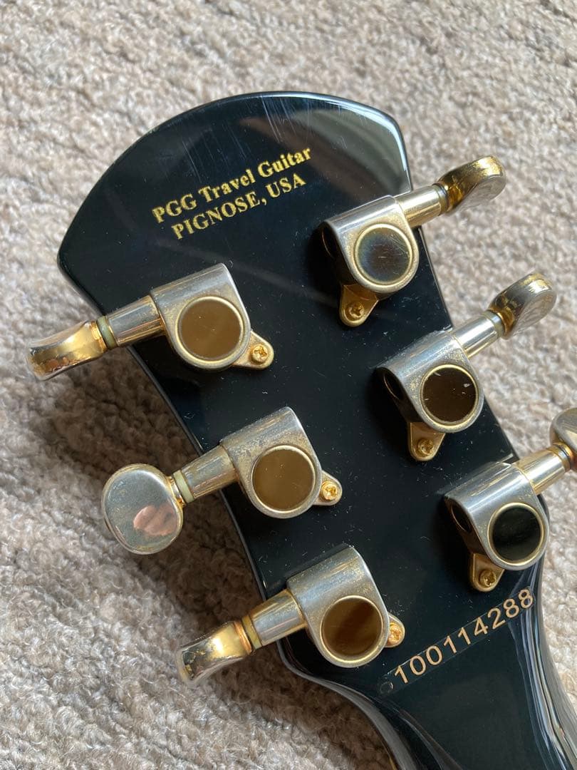 Pignose ブラック×ゴールド エレキギター専用ソフトケース有