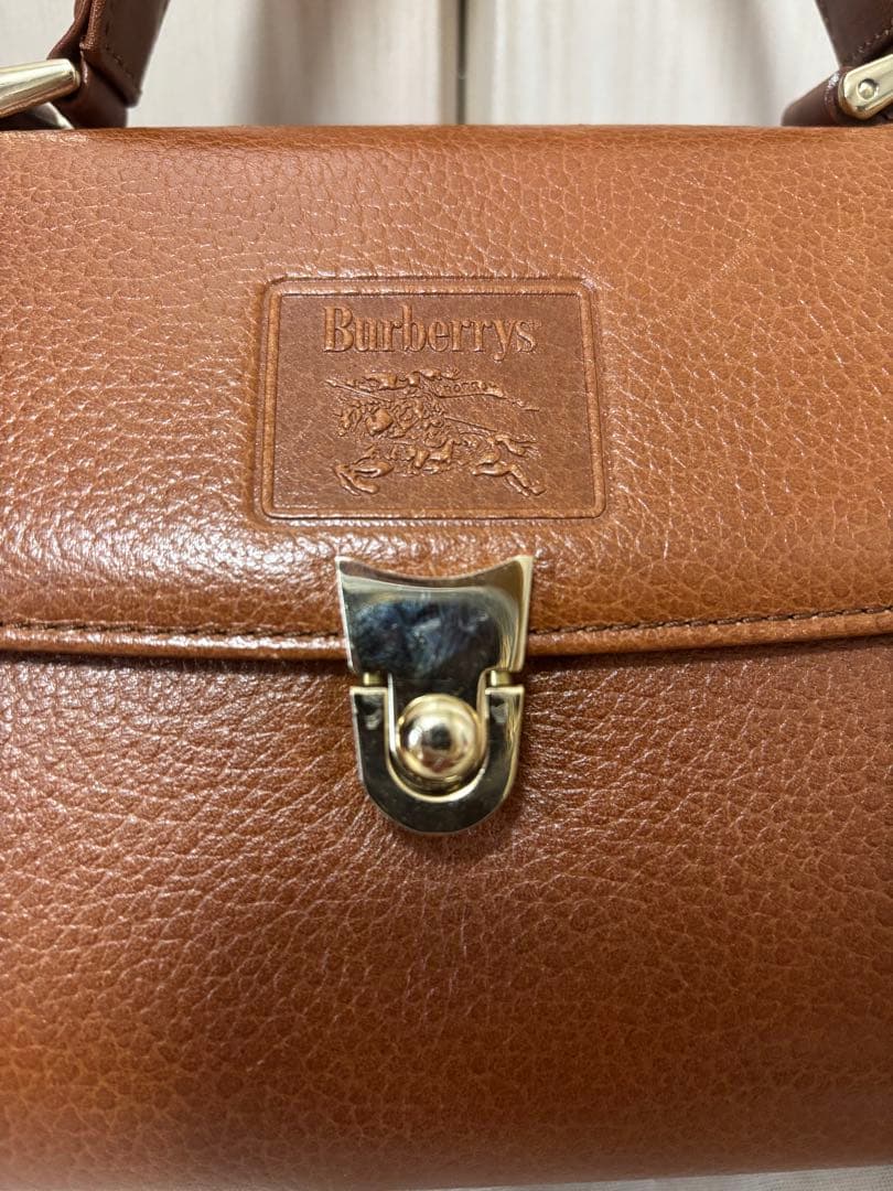 Burberrys バーバリーズ レザー ハンドバッグ ヴィンテージ