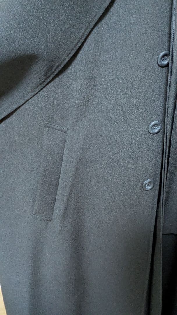 トンビコート　インバネスコート　М　黒