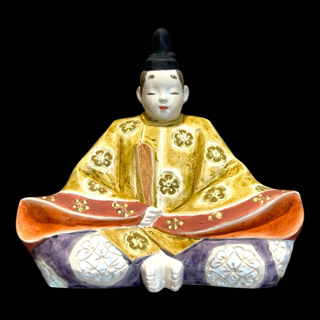 【22時間限定SALE】北岡秀雄作 「雛人形 雅」 陶芸 ／早い者勝ち／在庫処分