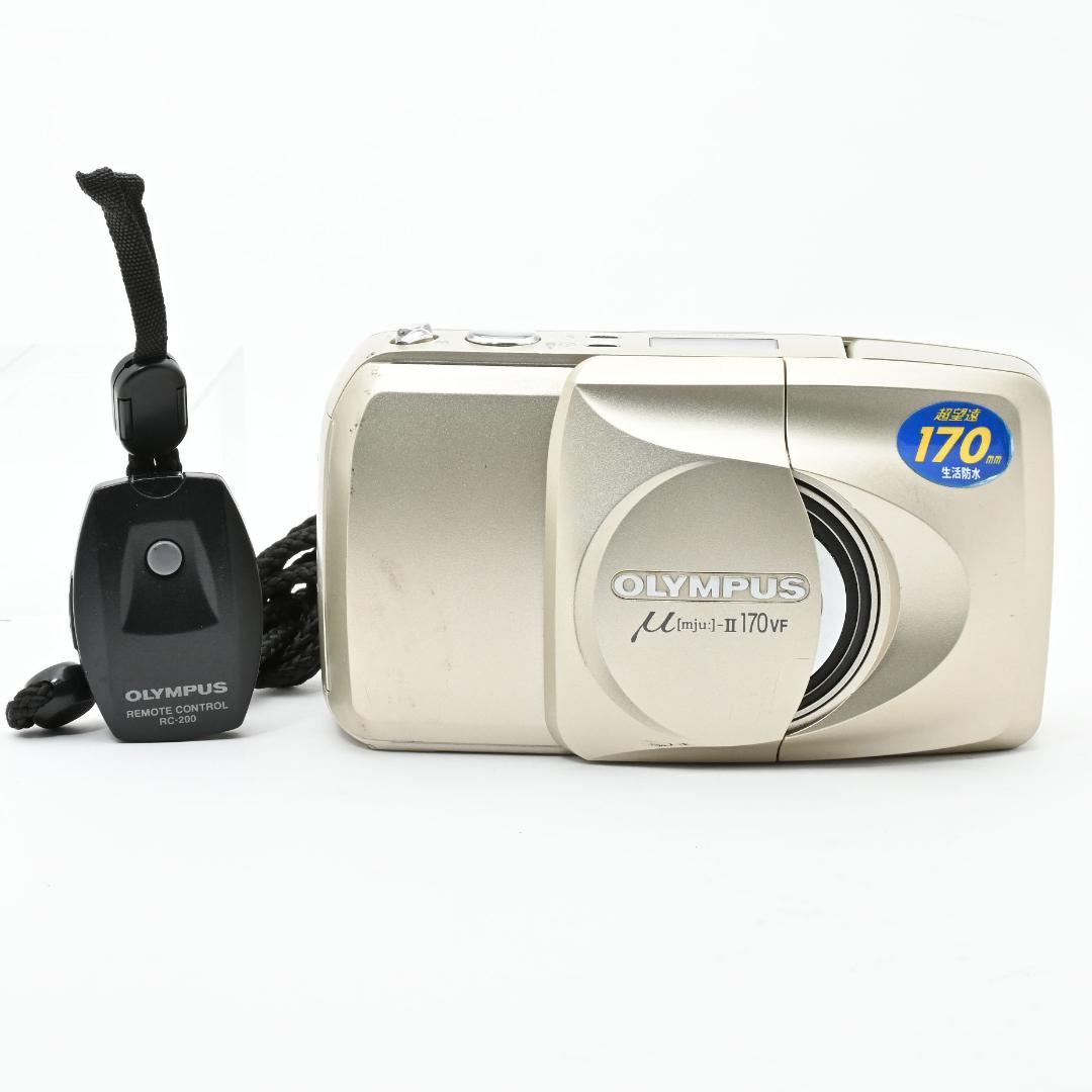 【希少】OLYMPUS μ mju II 170VF フィルムカメラ ジャンク Yahoo!オークション - 1円～/OLYMPUS/オリンパス/μ[mju ] -Ⅱ/170/VF/