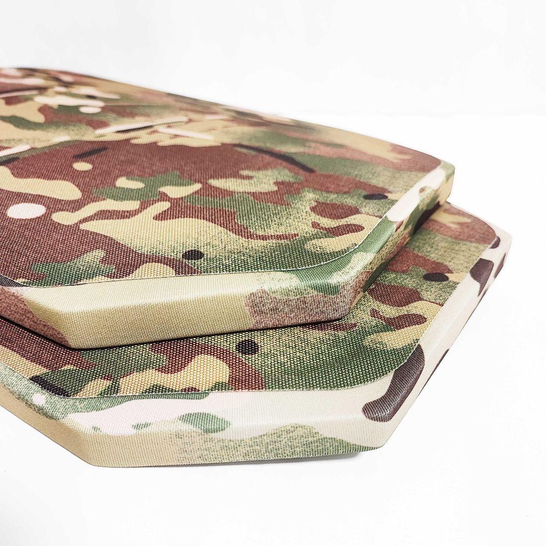 NIJ III レベル3 防弾プレート Sサイズ 2枚 PE製 ウ軍特注品