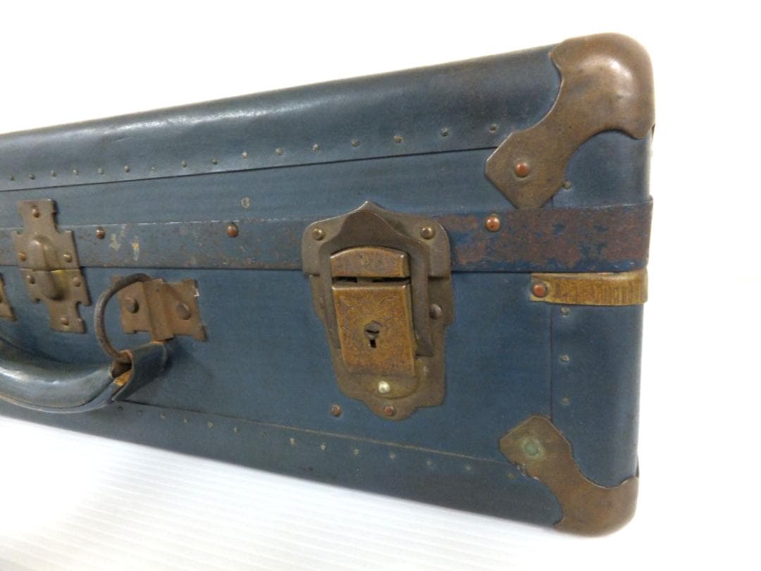 D543 軍物 プロペラ 翼 旭日 マーク 旧日本軍 トランク 鞄