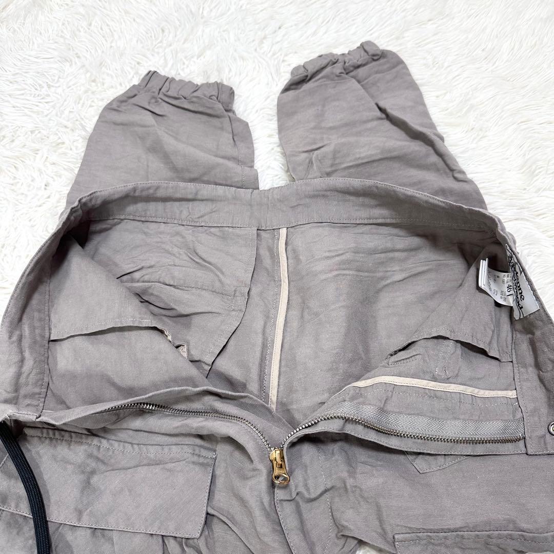 ヴィヴィアンウエストウッドマン サルエルパンツ リネン オーブ 46