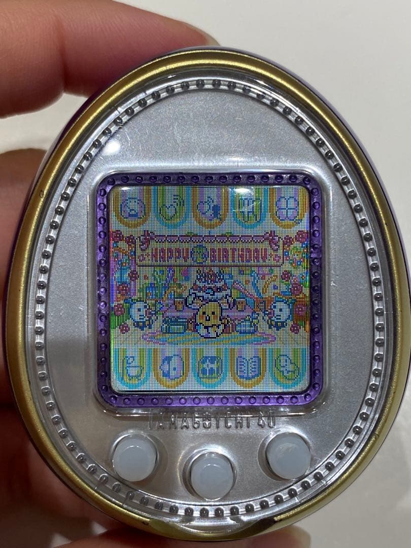 たまごっち4U パープル　動作良好　※値下げ不可