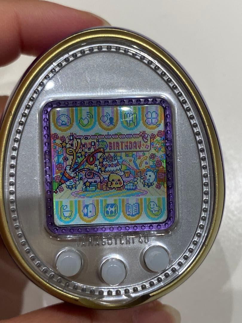 たまごっち4U パープル　動作良好　※値下げ不可