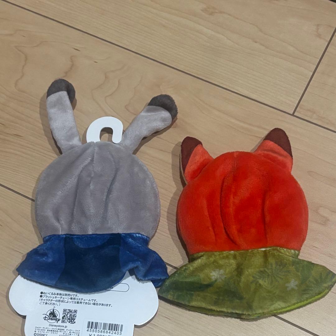 ディズニー ズートピア ニック ジュディ ユニベア ポンチョ 未使用