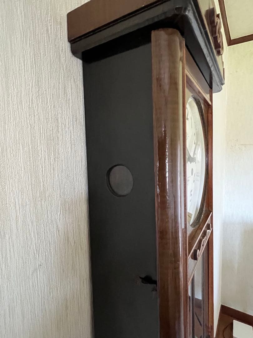 【希少】AIKOSHA 掛け時計 振り子式 昭和レトロ 壁掛け時計