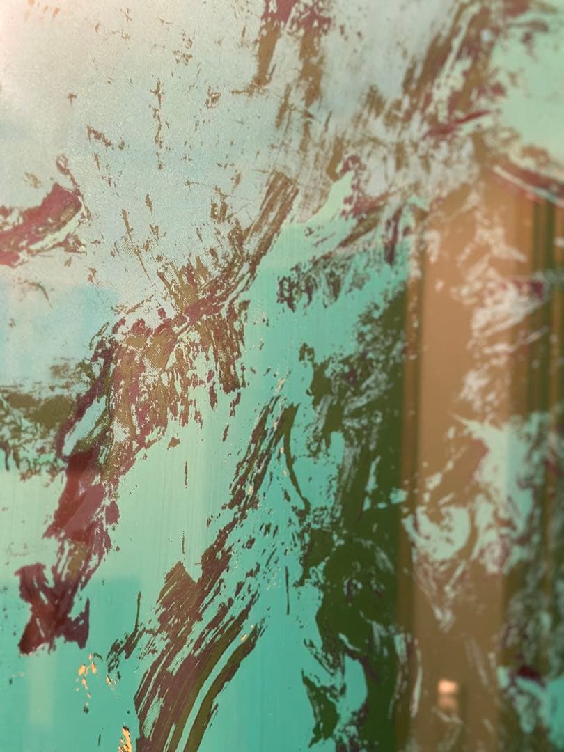 真作 希少 井田幸昌 Yukimasa Ida Miko 緑 版画