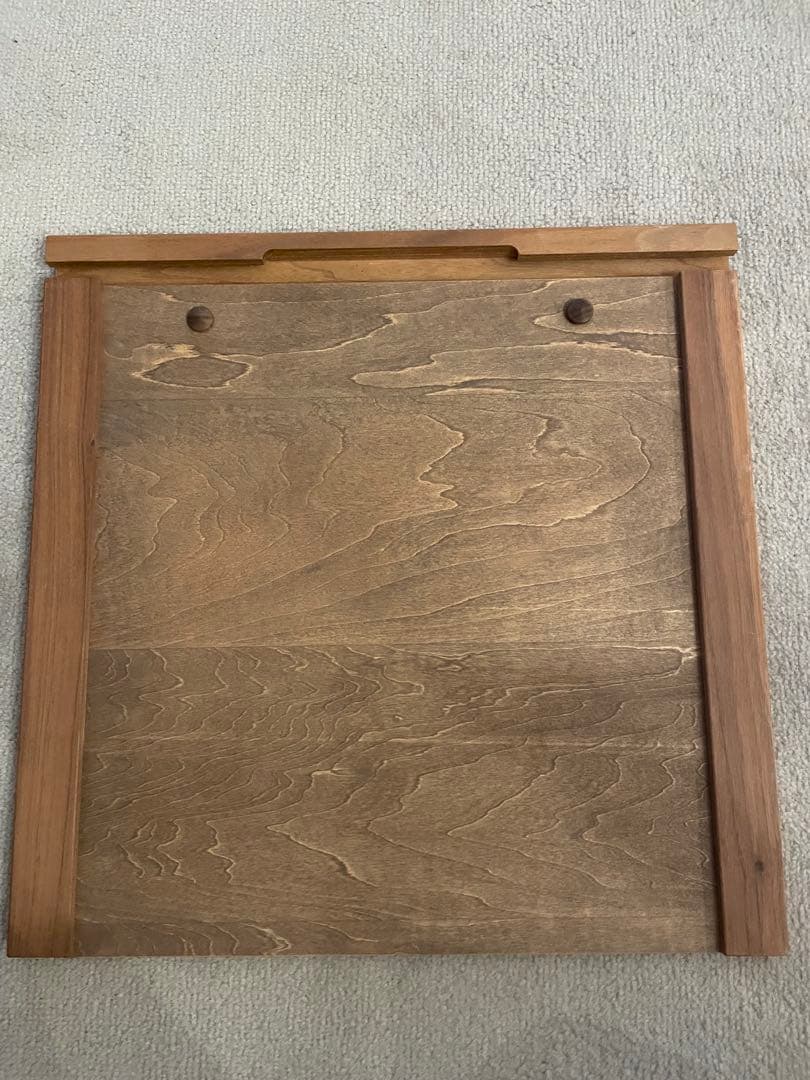 北の住まい設計社 壁掛けカレンダー 無垢材 北欧 インテリア （希少）