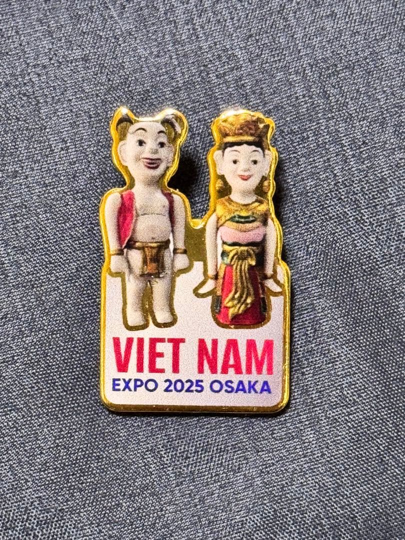 g*f様 大阪関西万博 EXPO2025 ベトナムパビリオン VIP ピンバッジ