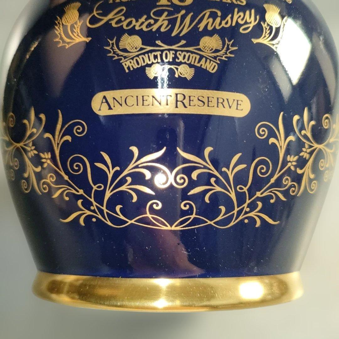 A1347-6/グレンフィディック18年/ブルー陶器ボトル/スコッチウイスキー