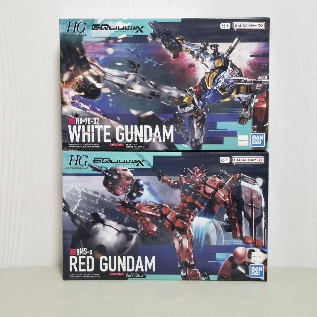 GQuuuuuuX 紅白ガンダムセット