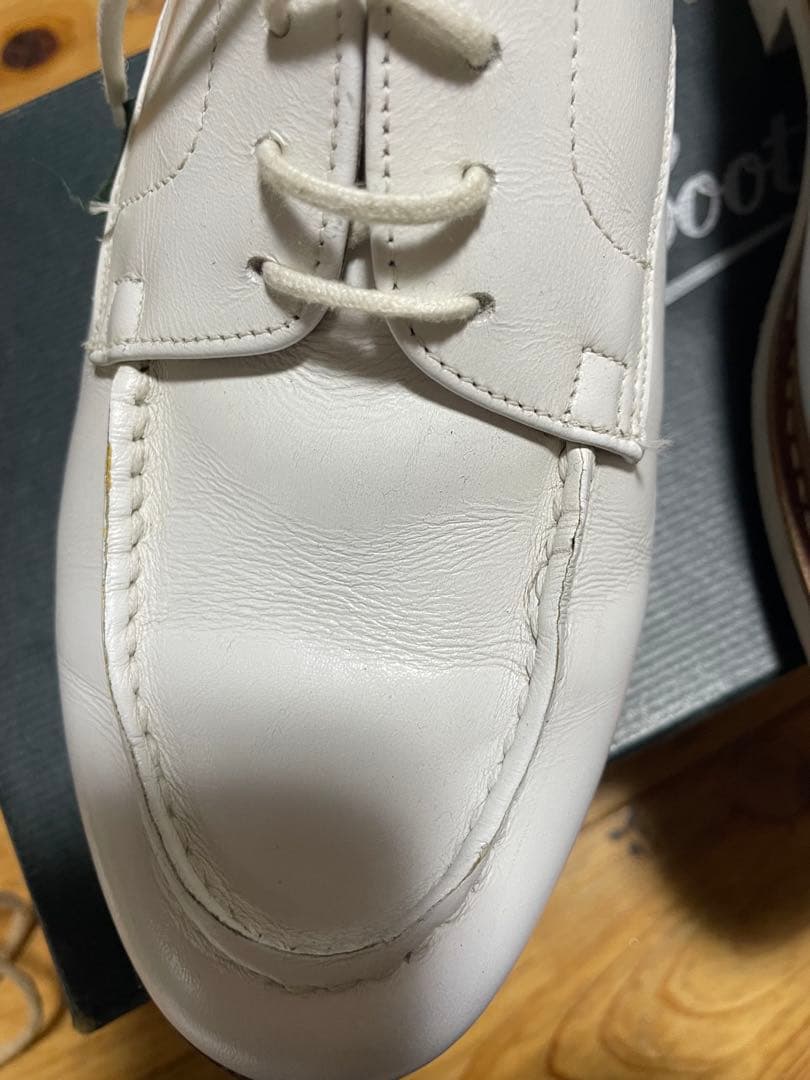 【サイズ7】Paraboot Chambord パラブーツ　シャンボード　白