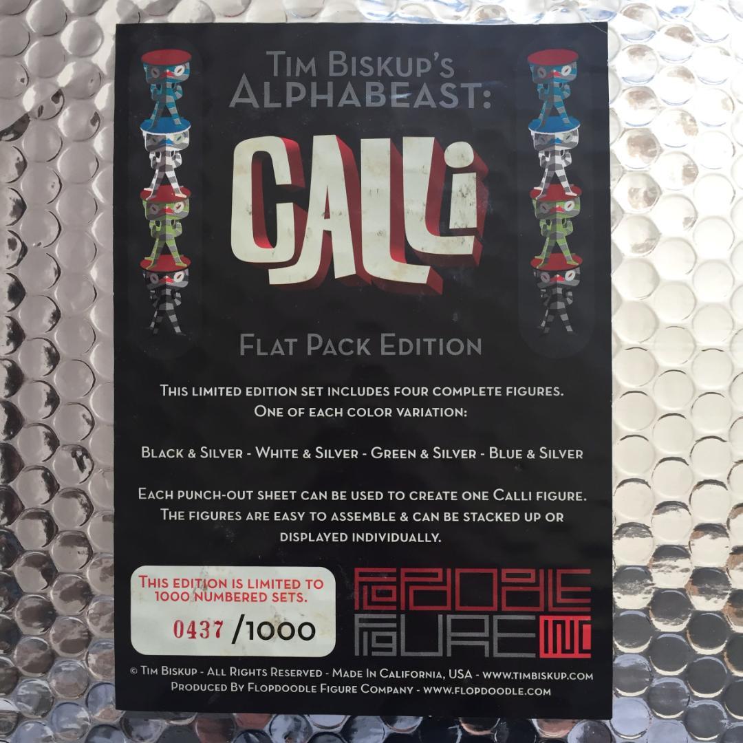 Tim Biskup Calli Alpha beast2005年 限定1000