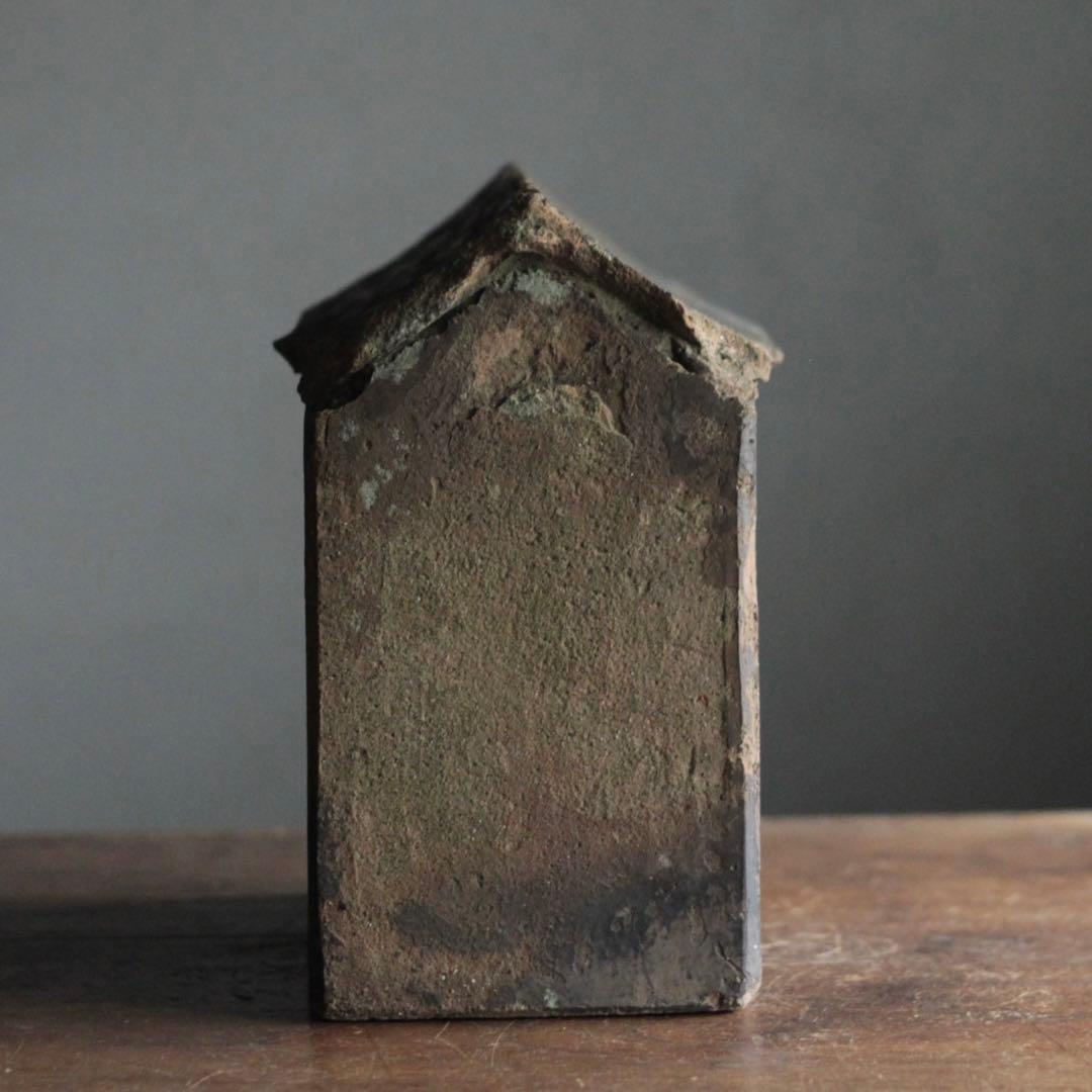 瓦厨子 古道具 アンティーク No.3 瓦質祠