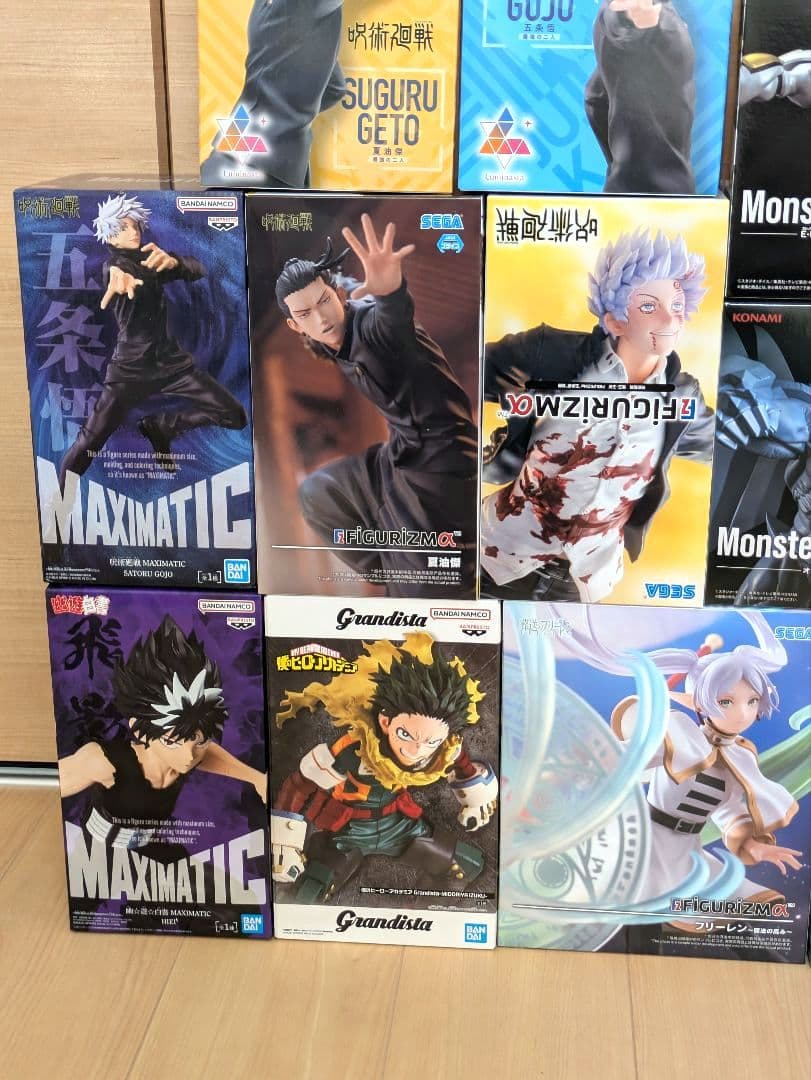 ドラゴンボール ヒロアカ フリーレン 呪術廻戦 ダンダダン フィギュアまとめ売り