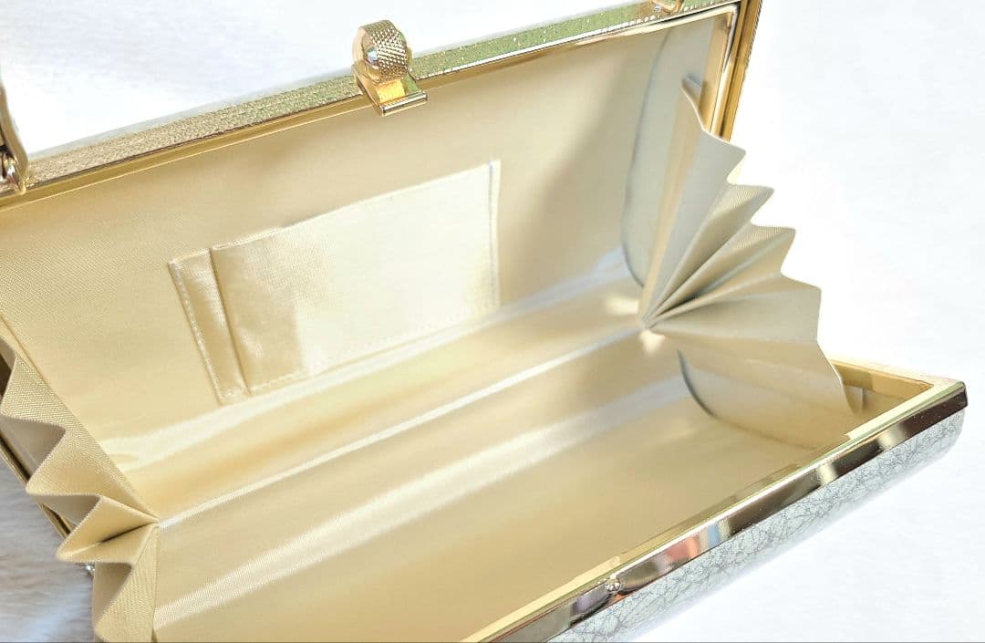 未使用品 草履バッグセット⑨ シルバーゴールド 卒業 入学 結婚 留袖 付下 金