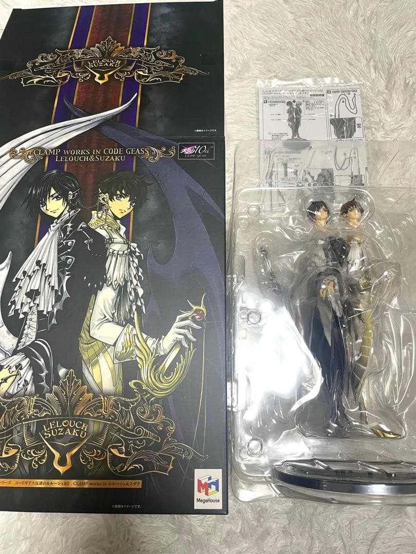 ネズミーム　コードギアス反逆のルルーシュ　フィギュア　ルルーシュ&スザク