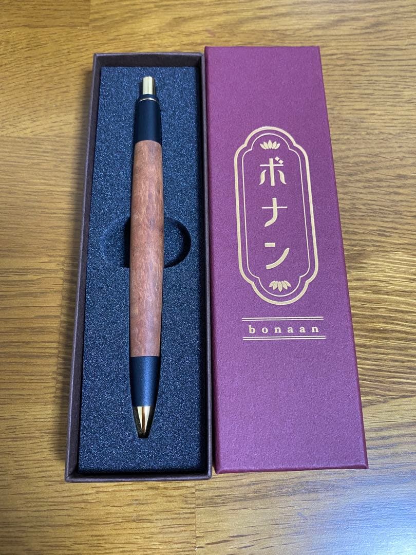 ボナンペン シーオーク　シャーペン　0.5　真鍮金具