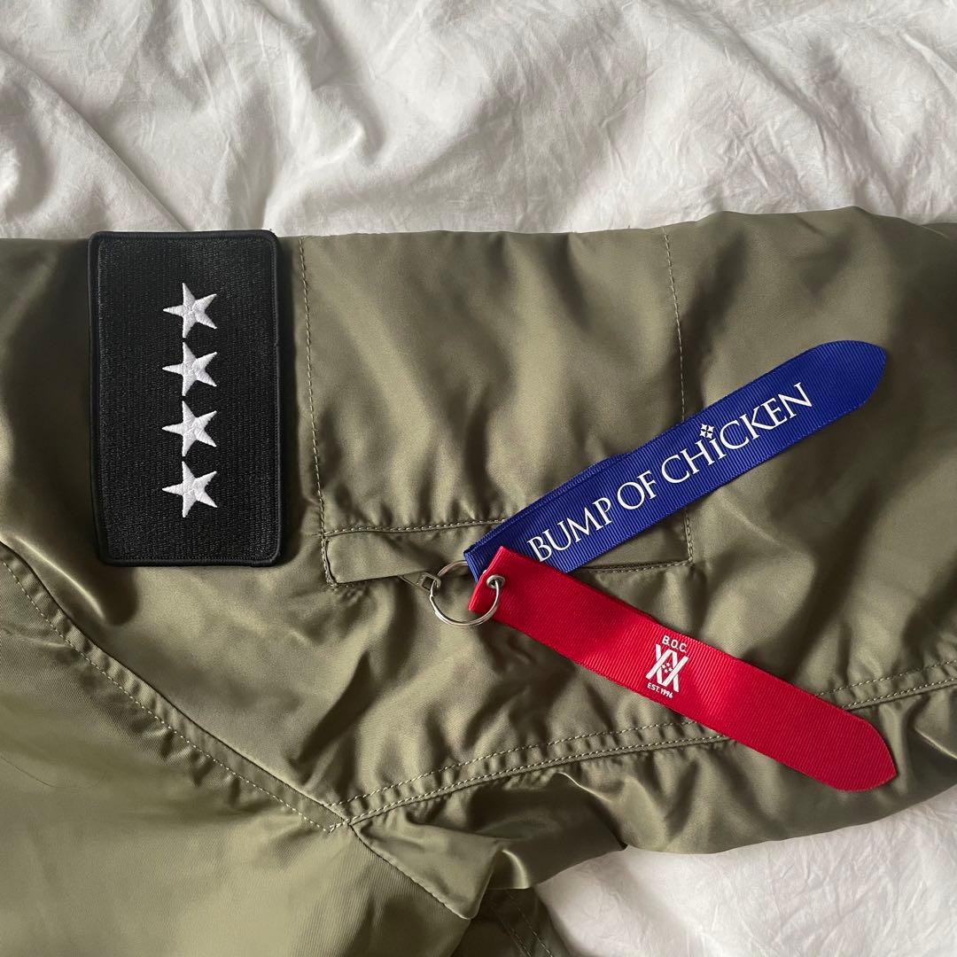 BUMP 20周年ライブ限定 20TH ANNIV.MA-1カーキ BUMP OF CHICKEN 20TH