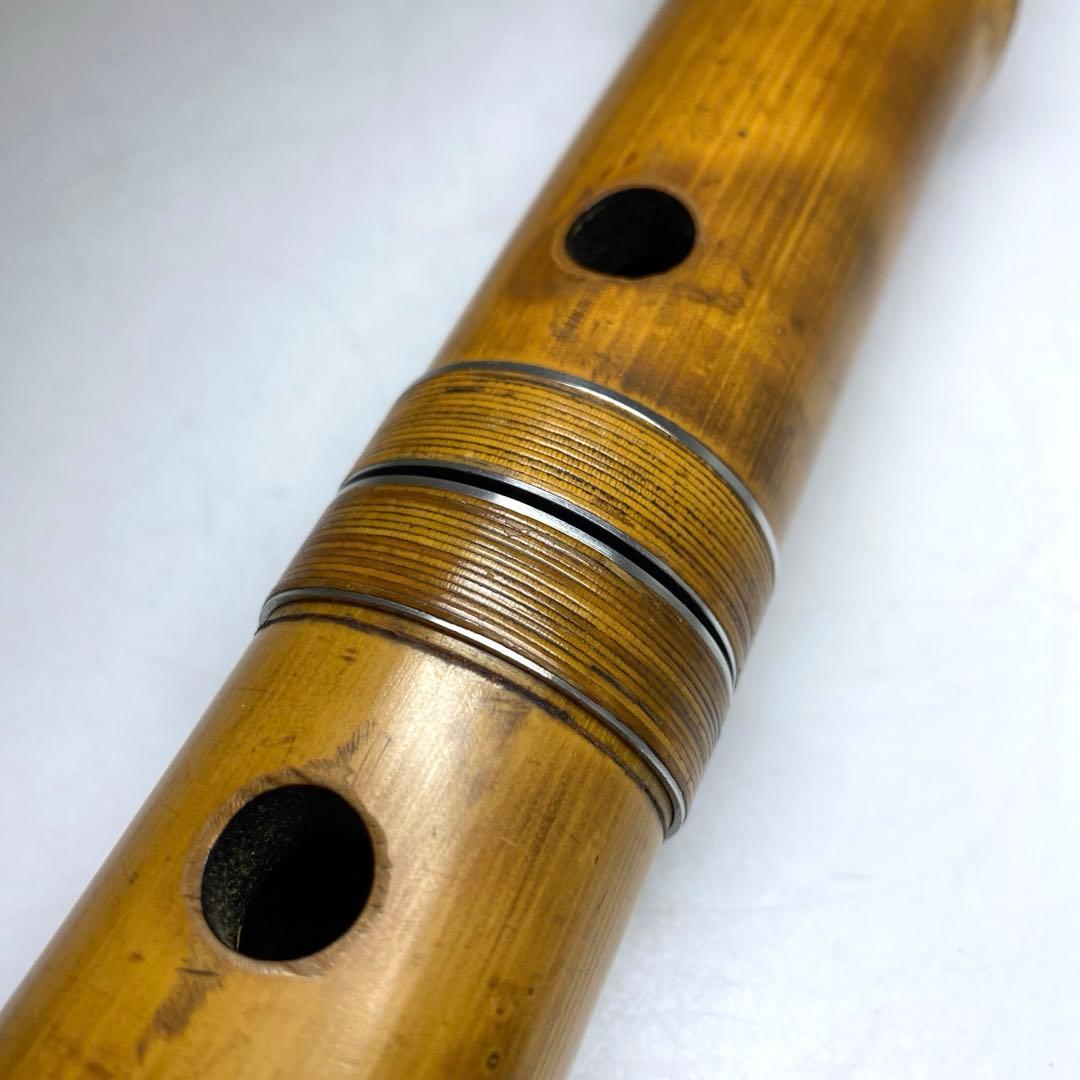 竹風在銘 銀三線尺八 54.5cm 東N7-1025① - メルカリ 竹風