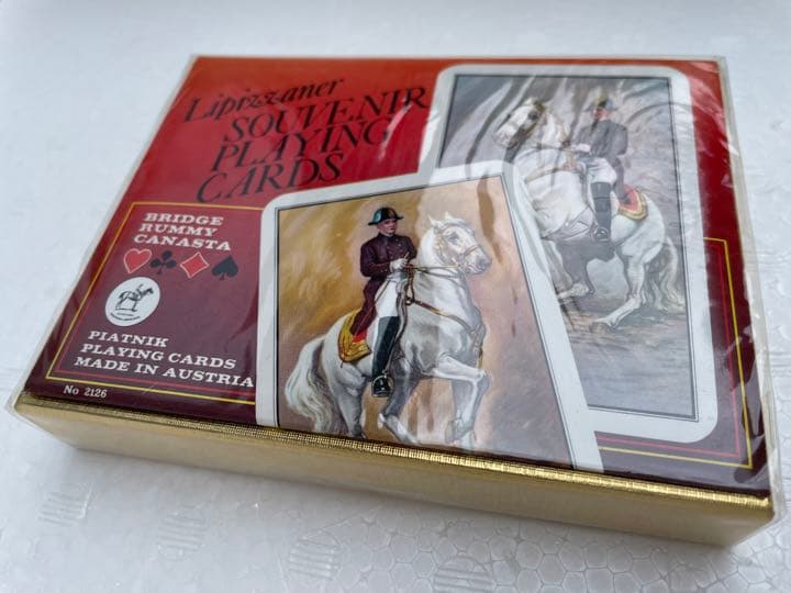 PIATNIK製 トランプ リピッツァナー(軽種馬) PIATNIK製 トランプ