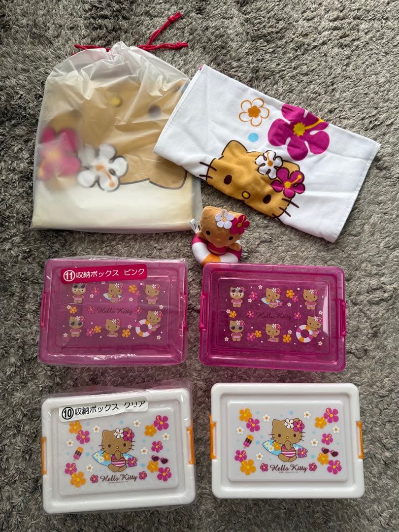 7点セット サンリオ 日焼けキティ 1番くじ - メルカリ