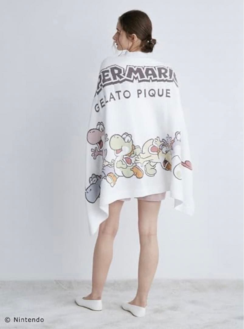 【美品】ジェラピケ ヨッシー ブランケット