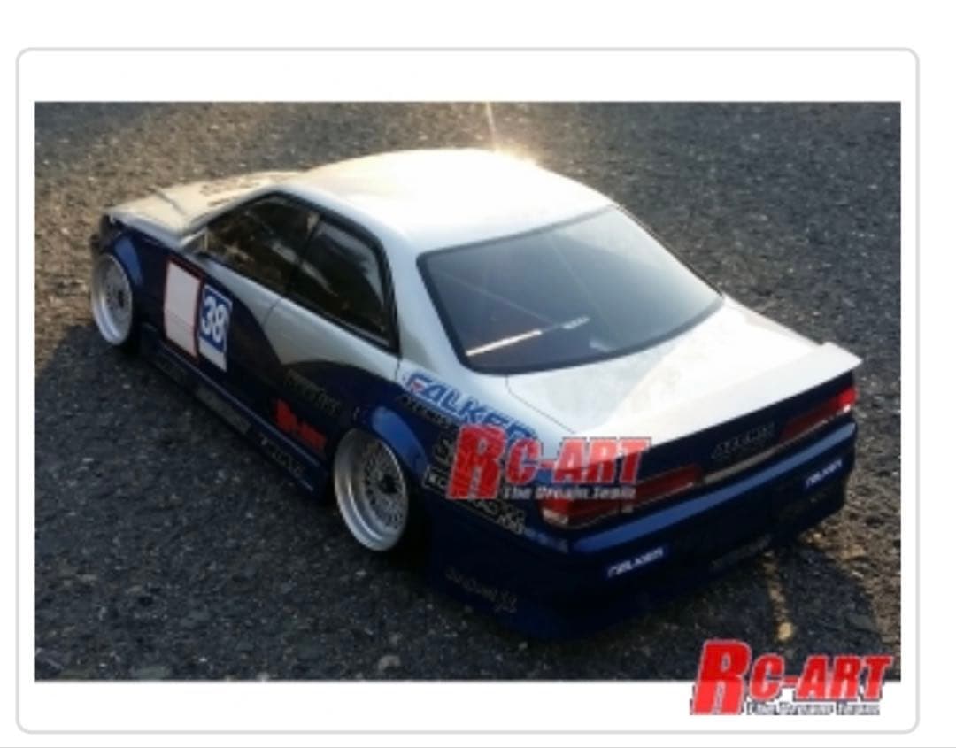 rc-artトヨタ　マーク2　ドリフト　1/10 ラジコン　ボディ　rc