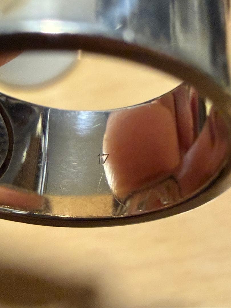 Gucci シルバー ロゴリング　グッチ　インターロッキング