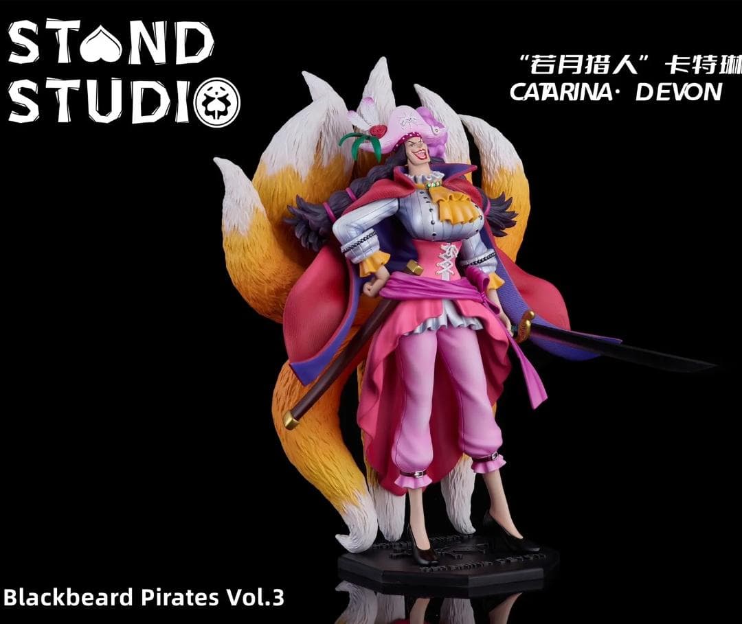 ワンピース カタリーナ・デボン フィギュア ガレージキット 塗装済み