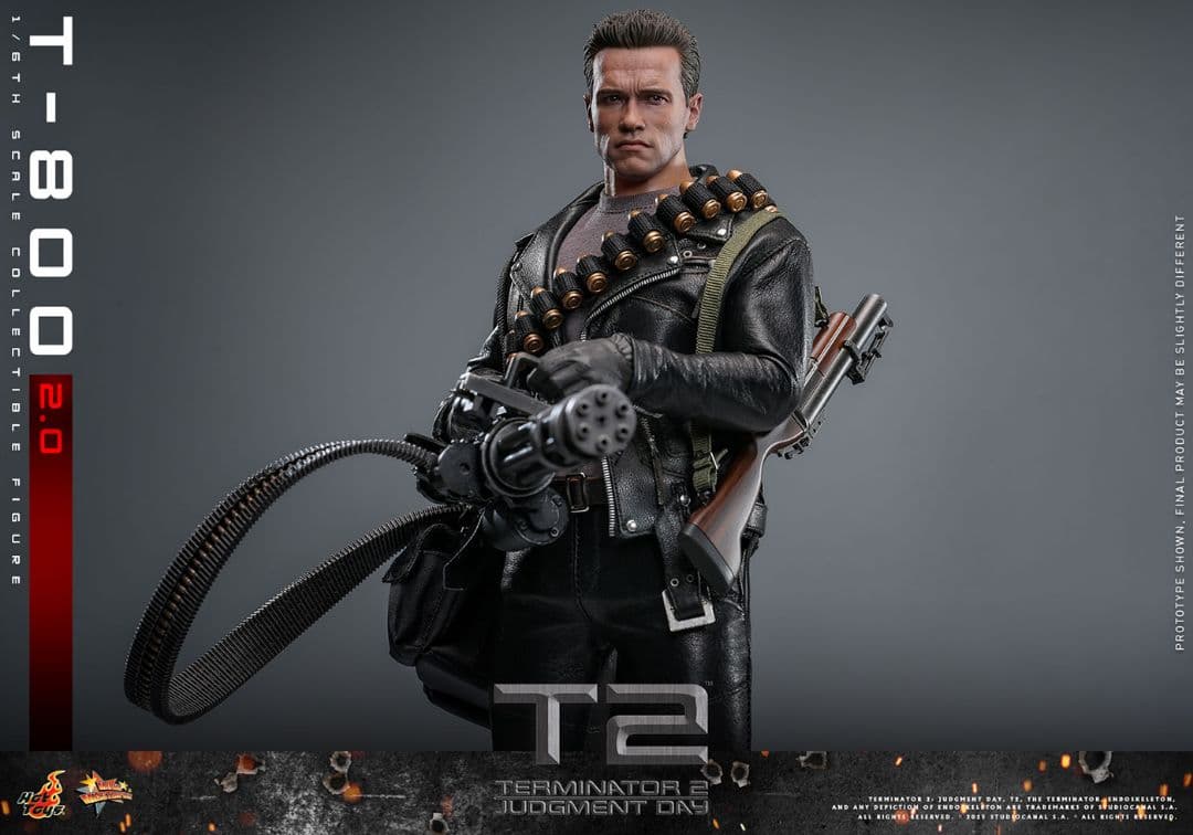 【新品】ホットトイズ『ターミネーター2』1/6フィギュア　T-800（2.0版）